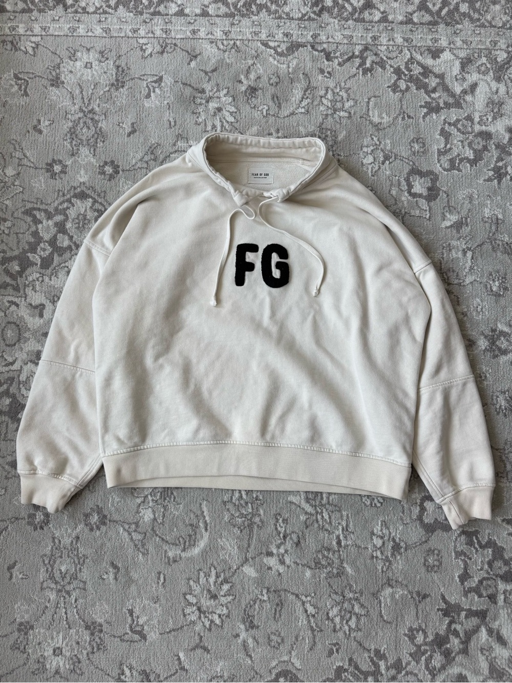 Fear of God Sixth Collection Mock Neck 100% Cotton Sweatshirt - Size S - Picture 5 of 13